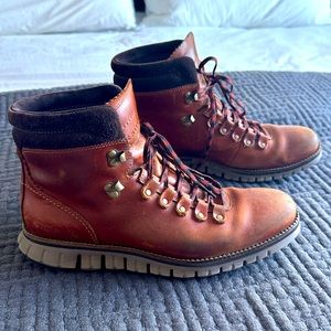 Cole Haan Zero Grand Leather Tread Boots. Men’s 8.5